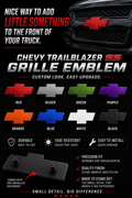 Chevy grill emblem